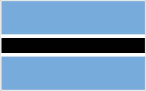 Botswana's flag
